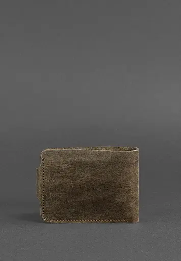 Шкіряне портмоне 4.3 темно-коричневе - фото 5