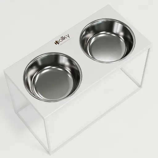 Hollky Base XXL40 — миски на підставці для дуже великих собак (2 × 2,8 л) - фото 8