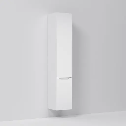 Пенал Am.Pm Gem S підвісний 30 см лівий білий M91CHL0306WG38, Білий - фото 4