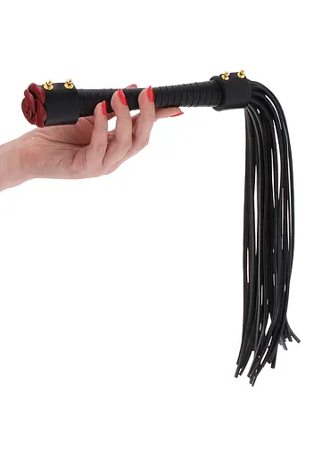 Флоггер Taboom Wild Roses Whip 55 см чорний - фото 2