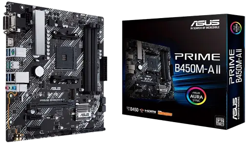 Материнська плата Asus B450M-A II Prime Socket AM4 (PRIME B450M-A II) - фото 2