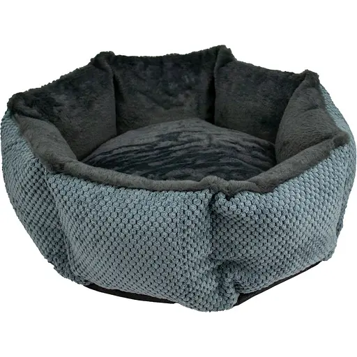 Лежак для животных Пухнастики Agility Колизей L 70х70х20 см серый