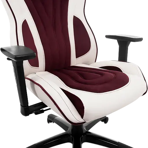 Геймерське крісло GT Racer біле з червоним (X-2645 White/Red) - фото 8