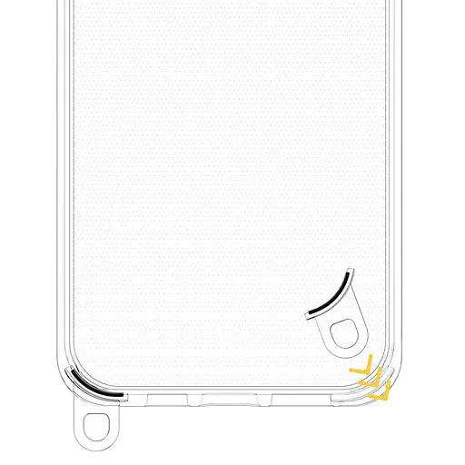 Чохол Epik TPU Transparent with Straps для Apple iPhone 15, 6.1 Light Pink - фото 5