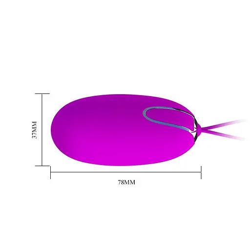 Виброяйцо Pretty Love Joyce 7.8 см фиолетовый - фото 4