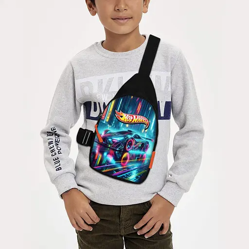 Сумка через плече дитяча Hot Wheels 29х17 см сумка слінг для хлопчика (02256)