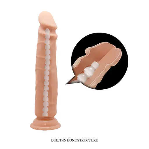 Фалоімітатор Barbara Alcmene Dildo 9.8" 25 см тілесний - фото 4