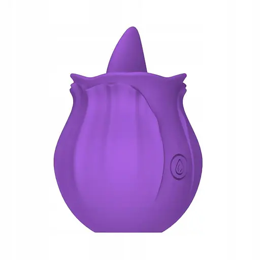 Вібратор для клітора Unihorn Purple Rose 7.8 см фіолетовий - фото 2