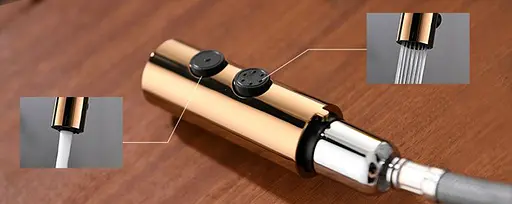 Смеситель для кухни Rea Apollo black/rose gold REA-B9600 Черный - фото 6