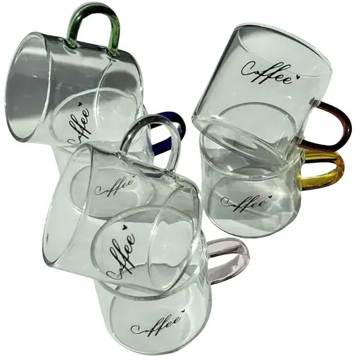 Набір 6 чашок Olens Каволюб 130мл (102-799)