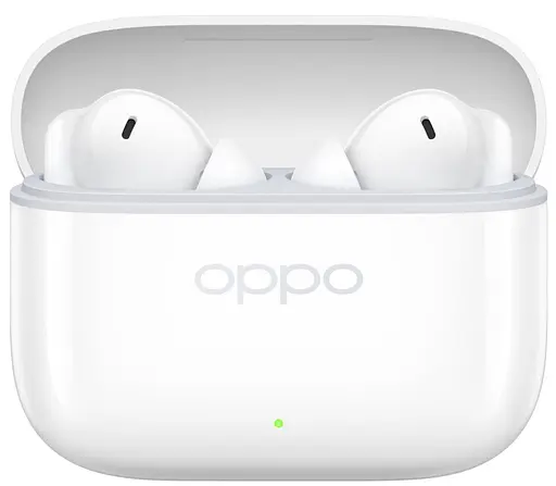 Бездротові навушники Oppo Enco Buds3 Pro ETEK1, BT5.4, IP55, 58mAh, 560mAh, 12h, Glaze White UA UCRF - фото 2