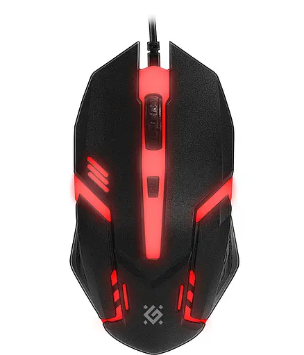 Набір клавіатура + миша (провідний) Defender Glion C-123 RGB-підсвічування (Чорний) - фото 2