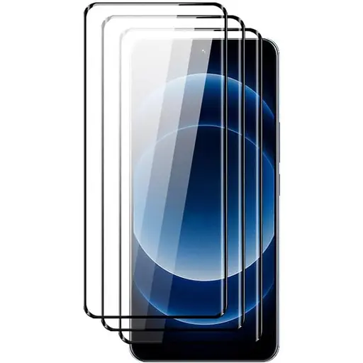 Защитное стекло DK для Xiaomi 14 Pro 3D Full Glue 020985 black 3 шт.