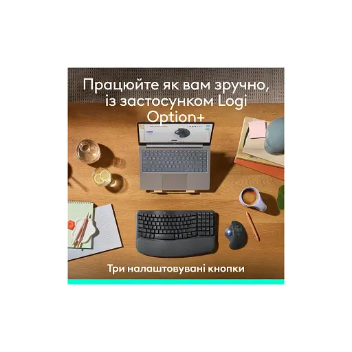 Мишка Logitech Ergo M575S Wireless Trackball Graphite (910-007029) - фото 5