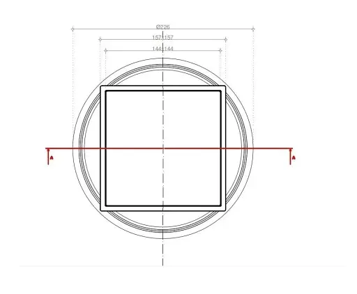 Душовий трап Pestan Confluo Standard Plate-1 2в1 15x15 см (240159) - фото 5