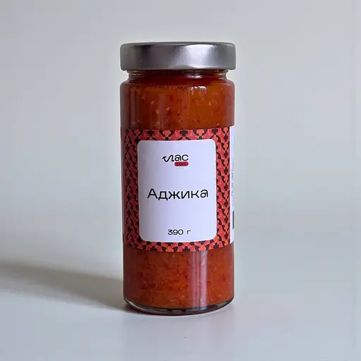 Аджика Домашня крафтова з яблуками (390 г)
 - фото 2