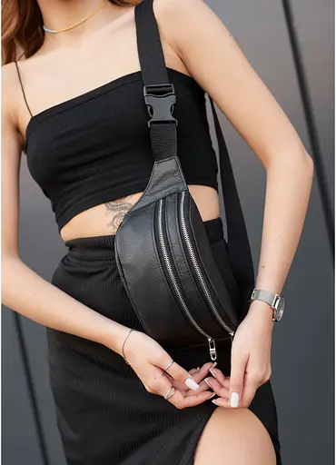 Жіноча сумка Sambag 30,5х14 см 000148028 - фото 4