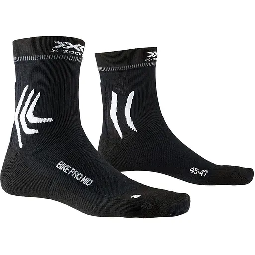 Шкарпетки X-Socks Bike Pro Mid 39-41 Чорний (1068-XS-BS04S19U 39-41 B0)