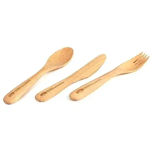 Комплект GSI Outdoors Rakau Cutlery Set (1099-46103)