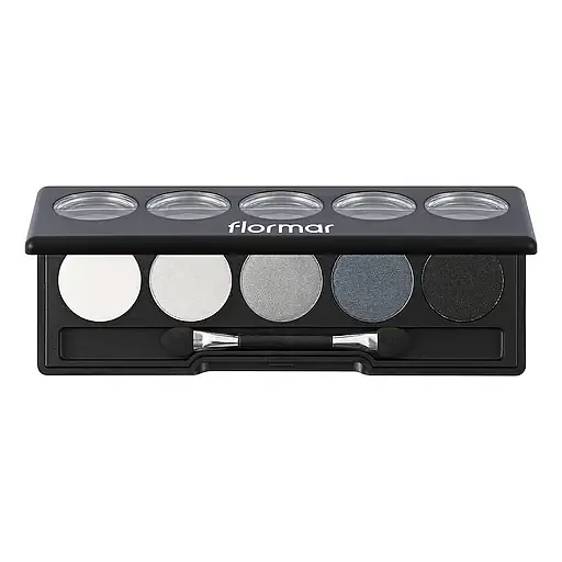 Палетка теней для век Flormar Color Palette Eyeshadow, тон 005 (Black Dust) (8000019545064) - фото 1