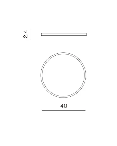 Потолочный светильник Azzardo AZ5367 Panka LED 1x32W 2800K/4000K/6000K 3840Lm IP40 белый - фото 2