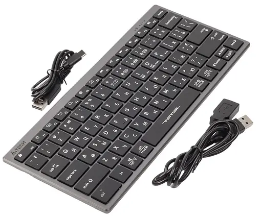 Клавіатура A4Tech Fstyler FBX51C Wireless Grey (FBX51C (Grey)) - фото 6