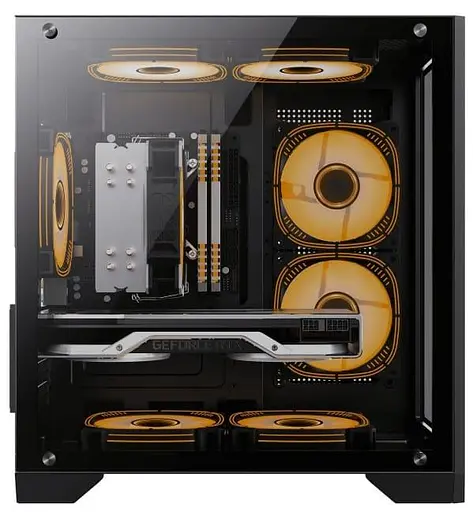 Корпус GameMax Infinity Mini Black (Infinity Mini Black) Без БП - фото 4