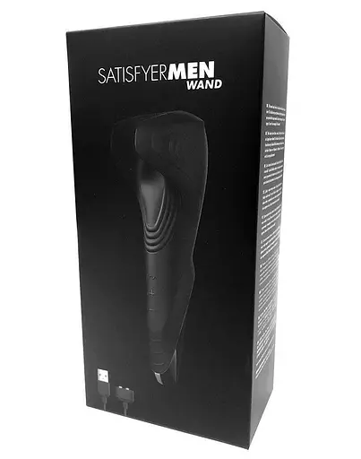 Мастурбатор Satisfyer Men Wand, многофункциональный вибратор для вибро-минета, пар и соло-игр - фото 3