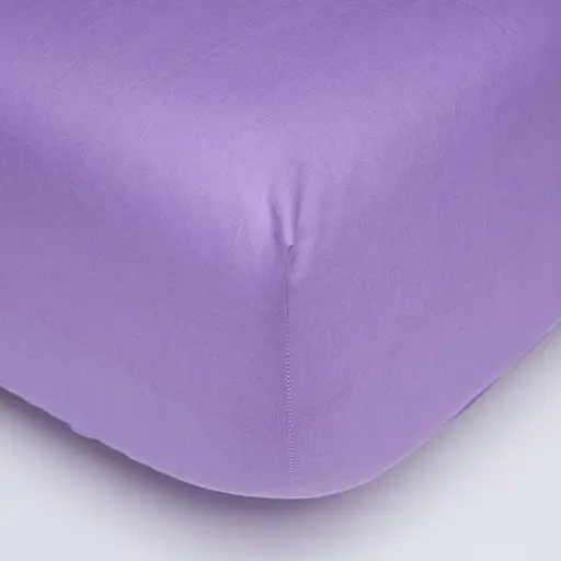 Простирадло на резинці Moon&Star Violet Charm Бязь Gold Люкс 140х200х20 см - фото 1