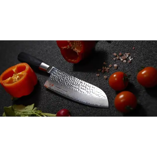 Японский нож Santoku Suncraft Senzo Classic (SZ-04) - фото 3