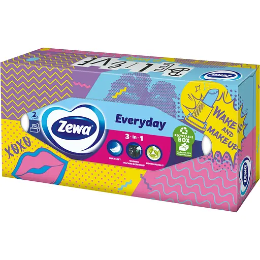 Салфетки Zewa Everyday двухслойные 100 шт. - фото 2