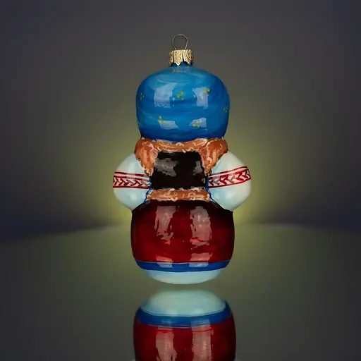 Ялинкова прикраса Різдвяні історії Кума Стефанія скло (4820001165609) - фото 4