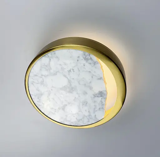 Сучасна модель бра Eclipse wall з мармуровим камінням Line F WA 221-240 - фото 5