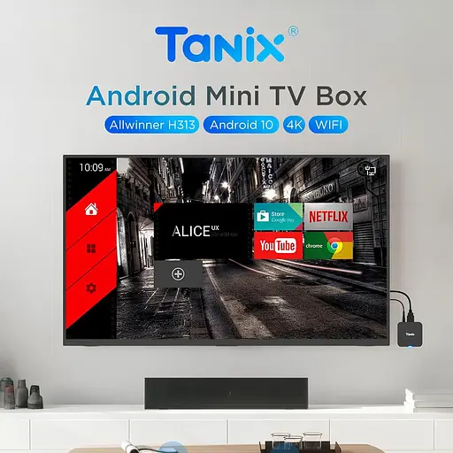 Смарт ТВ-приставка Tanix TX1 1/8GB Android 10 (TBT10108B 3619) Чорна - фото 5