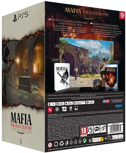 Игра PS5 Mafia: The Old Country Launch Pack (Puzzle + Steelbook) (5908305250289) - фото 3