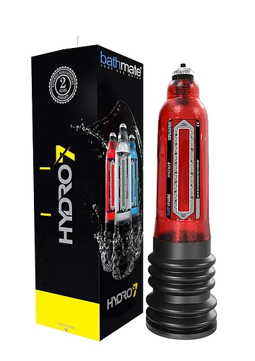Помпа для пениса Bathmate Hydro7 Penis Pump Brilliant 30 см красный - фото 3