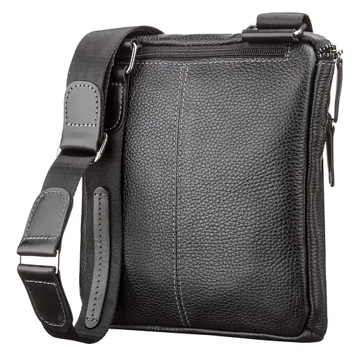 Сумка кожаная мужская SHVIGEL 22х24х3,5 см sum0012493 - фото 2