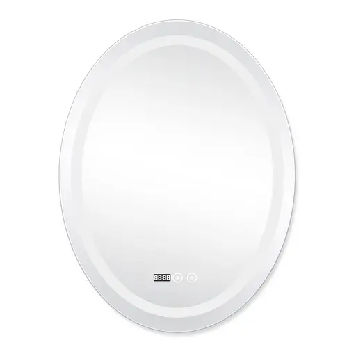 Дзеркало Qtap Mideya 600x800 (DC-F801) з LED-підсвічуванням та антизапотіванням QT2078F801W, Білий - фото 3