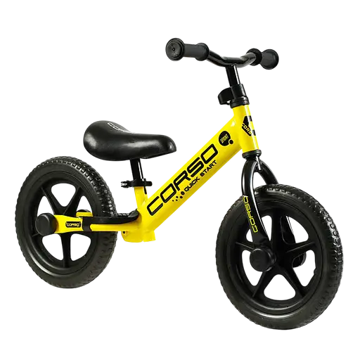 Велобіг Corso Sprint, сталева рама, колесо 12" EVA (піна), підставка для ніг JR-82566