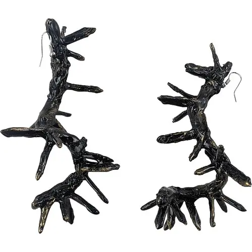 Серьги Терновые - фото 1