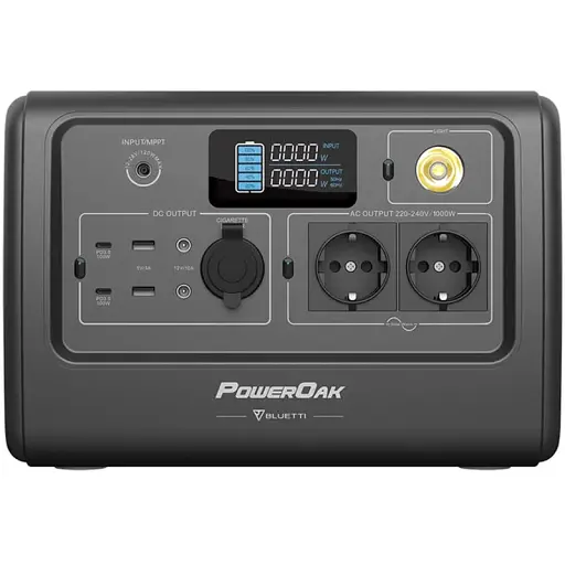 Зарядная станция BLUETTI PowerOak EB70 1000W 716Wh Grey