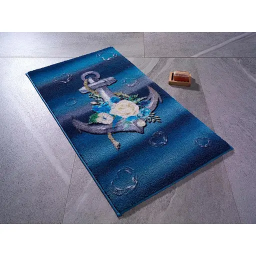 Килимок для ванної Confetti Romantic Anchor K Mavi 57 x 100