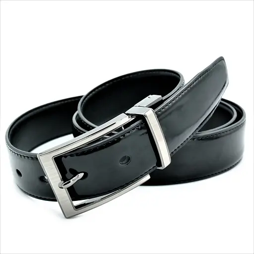 Ремінь шкіряний Weatro чоловічий двосторонній 110-125х3,5 см acs0013794 - фото 3