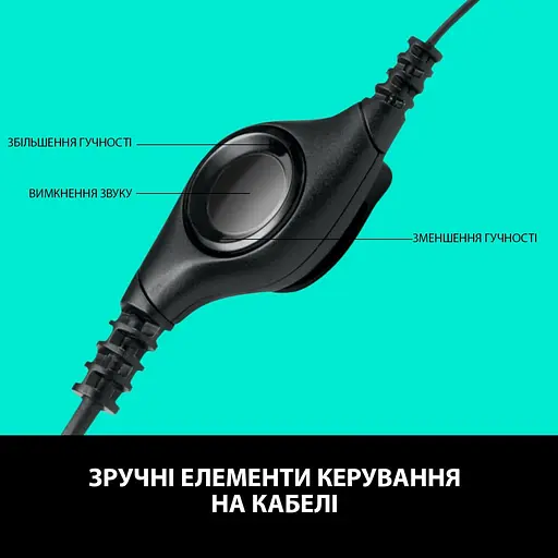 Гарнитура Logitech H390 USB Black (981-000406) - фото 4