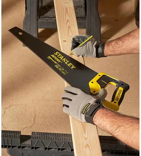 Ножовка Stanley Appliflon с закаленными зубьями, L 500 мм, 7 tpi (2-20-151) - фото 5