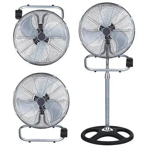 Підлоговий настільний вентилятор Rainberg RB-1801 трансформер 3в1 для будинку офісу 150 Вт - фото 1