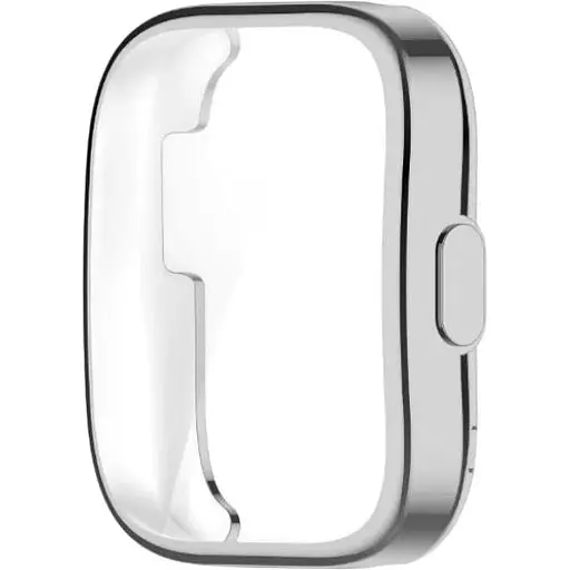 Чехол-накладка DK для Xiaomi Amazfit Bip 5 Silicone Face Case (silver)