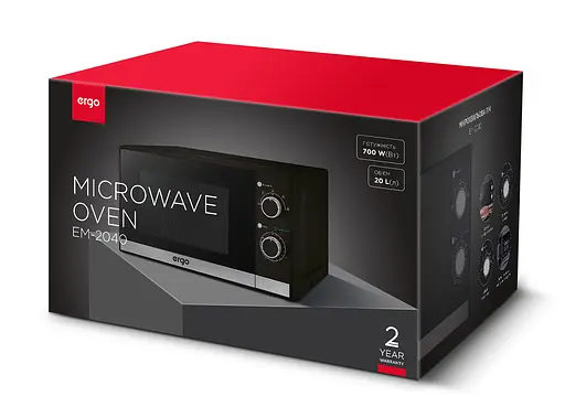 Микроволновая печь Ergo EM-2040 (6566194) - фото 5