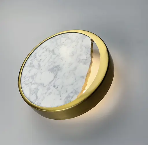 Сучасна модель бра Eclipse wall з мармуровим камінням Line F WA 221-240 - фото 4