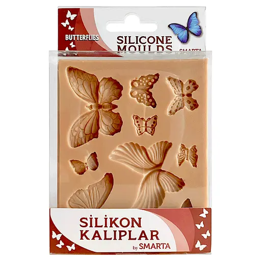 Силіконовий молд Метелики Smarta - фото 1